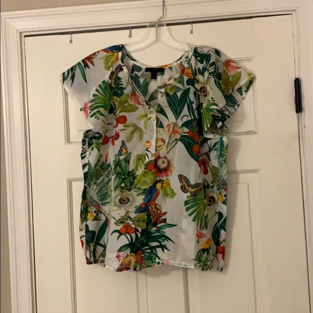 J. Crew Tropical top